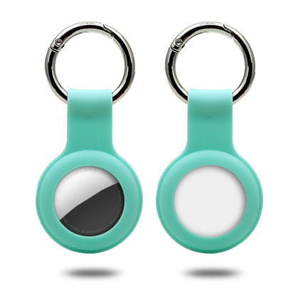 Silicone Case with Keychain Ring for AirTag(Mint Green) - Key Chain Series by buy2fix | Online Shopping UK | buy2fix