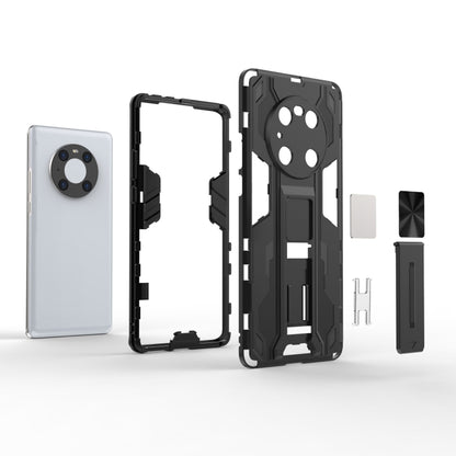 For Huawei Mate 40 Pro Supersonic PC + TPU Shock-proof Protective Case with Holder(Dark Blue) - Huawei Cases by buy2fix | Online Shopping UK | buy2fix