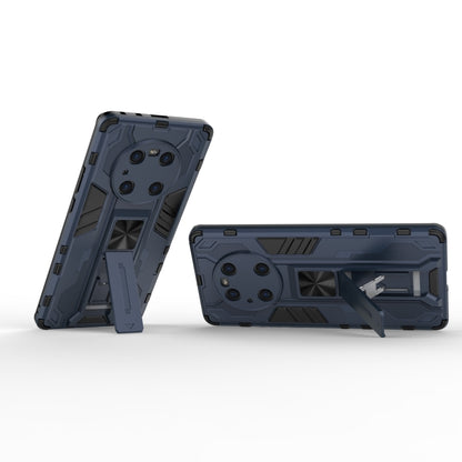 For Huawei Mate 40 Pro Supersonic PC + TPU Shock-proof Protective Case with Holder(Dark Blue) - Huawei Cases by buy2fix | Online Shopping UK | buy2fix