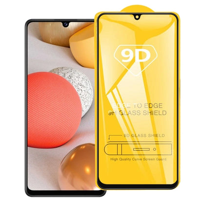 For Samsung Galaxy M42 5G 9D Full Glue Full Screen Tempered Glass Film by buy2fix