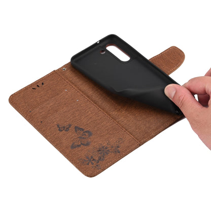 For Samsung Galaxy S21 FE Butterflies Embossing Horizontal Flip Leather Case with Holder & Card Slots & Wallet(Red) by buy2fix