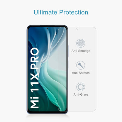 For Xiaomi Mi 11X Pro 50 PCS 0.26mm 9H 2.5D Tempered Glass Film -  by buy2fix | Online Shopping UK | buy2fix