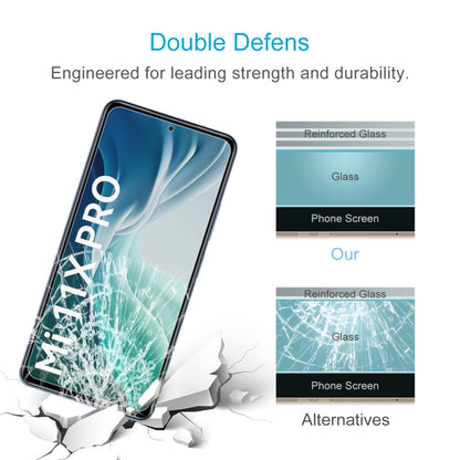 For Xiaomi Mi 11X Pro 50 PCS 0.26mm 9H 2.5D Tempered Glass Film -  by buy2fix | Online Shopping UK | buy2fix