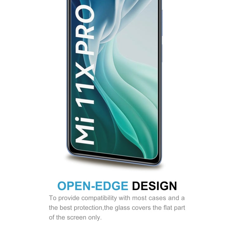 For Xiaomi Mi 11X Pro 50 PCS 0.26mm 9H 2.5D Tempered Glass Film -  by buy2fix | Online Shopping UK | buy2fix