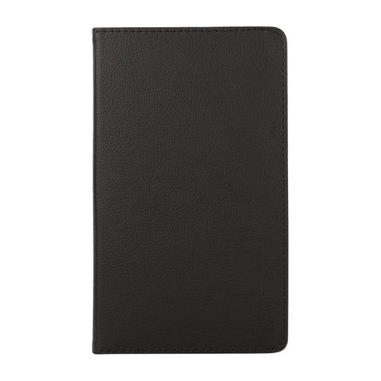 For Samsung Galaxy A7 Lite T220 360 Degree Rotation Litchi Texture Flip Leather Case with Holder(Black) - Tab A7 Lite T220 / T225 by buy2fix | Online Shopping UK | buy2fix