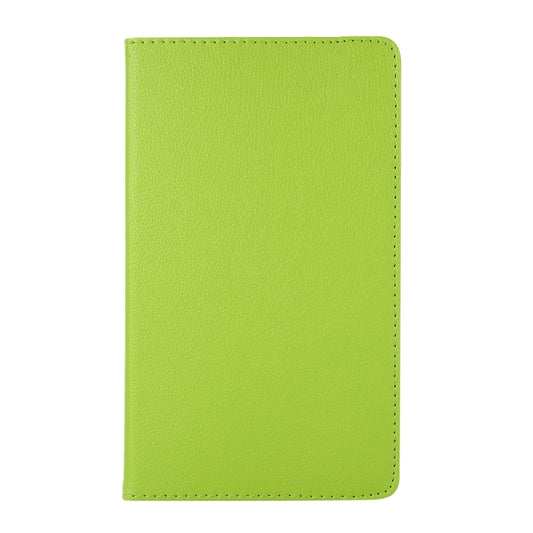 For Samsung Galaxy A7 Lite T220 360 Degree Rotation Litchi Texture Flip Leather Case with Holder(Green) - Tab A7 Lite T220 / T225 by buy2fix | Online Shopping UK | buy2fix