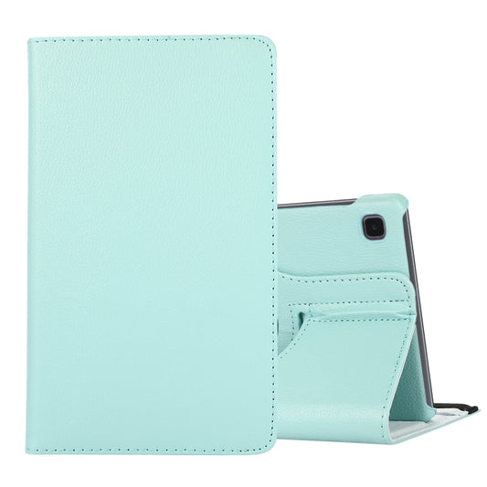 For Samsung Galaxy A7 Lite T220 360 Degree Rotation Litchi Texture Flip Leather Case with Holder(Sky Blue) - Tab A7 Lite T220 / T225 by buy2fix | Online Shopping UK | buy2fix