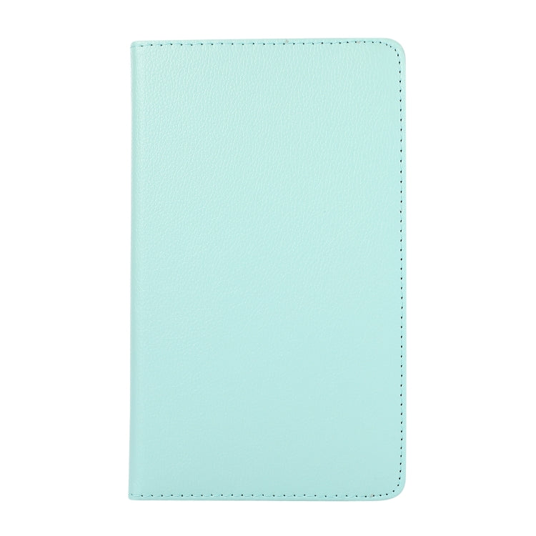 For Samsung Galaxy A7 Lite T220 360 Degree Rotation Litchi Texture Flip Leather Case with Holder(Sky Blue) - Tab A7 Lite T220 / T225 by buy2fix | Online Shopping UK | buy2fix