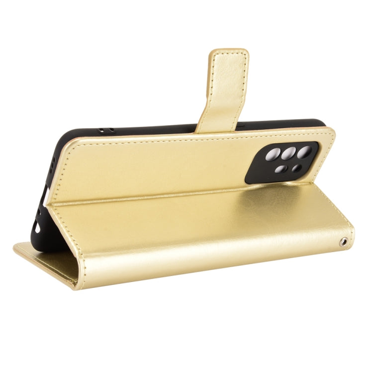 For OPPO A94 5G / Reno5 Z 5G / F19 Pro+ 5G Crazy Horse Texture Horizontal Flip Leather Case with Holder & Card Slots & Lanyard(Gold) by buy2fix