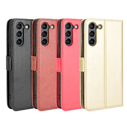 For Samsung Galaxy S21 FE Crazy Horse Texture Horizontal Flip Leather Case with Holder & Card Slots & Lanyard(Brown) by buy2fix