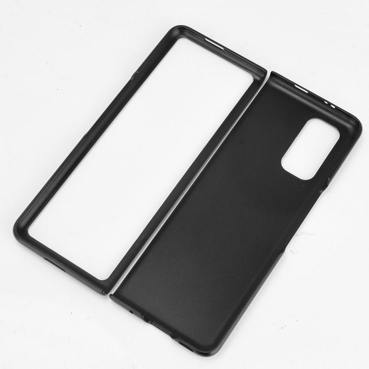 For Xiaomi Mi Mix Fold Shockproof Sewing Cow Skin Texture PC + PU + TPU Case(Blue) - Xiaomi Cases by buy2fix | Online Shopping UK | buy2fix
