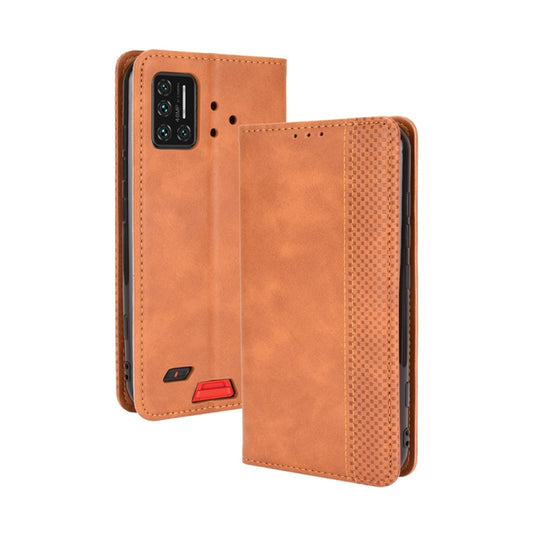 For UMIDIGI Bison GT Magnetic Buckle Retro Crazy Horse Texture Horizontal Flip Leather Case with Holder & Card Slots & Photo Frame(Brown) - More Brand by buy2fix | Online Shopping UK | buy2fix