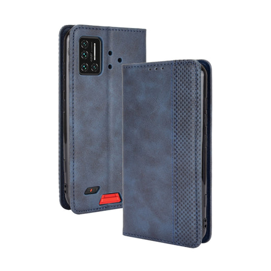 For UMIDIGI Bison GT Magnetic Buckle Retro Crazy Horse Texture Horizontal Flip Leather Case with Holder & Card Slots & Photo Frame(Blue) - More Brand by buy2fix | Online Shopping UK | buy2fix