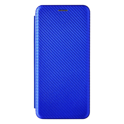 For Xiaomi Black Shark 4 / 4 Pro Carbon Fiber Texture Horizontal Flip TPU + PC + PU Leather Case with Card Slot(Blue) - Xiaomi Cases by buy2fix | Online Shopping UK | buy2fix