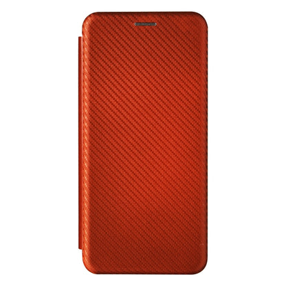 For Xiaomi Black Shark 4 / 4 Pro Carbon Fiber Texture Horizontal Flip TPU + PC + PU Leather Case with Card Slot(Brown) - Xiaomi Cases by buy2fix | Online Shopping UK | buy2fix