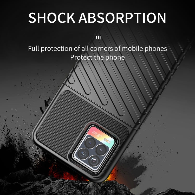 For OPPO Realme 8 / 8 Pro Thunderbolt Shockproof TPU Protective Soft Case(Black) - Realme Cases by buy2fix | Online Shopping UK | buy2fix