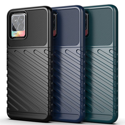 For OPPO Realme 8 / 8 Pro Thunderbolt Shockproof TPU Protective Soft Case(Black) - Realme Cases by buy2fix | Online Shopping UK | buy2fix