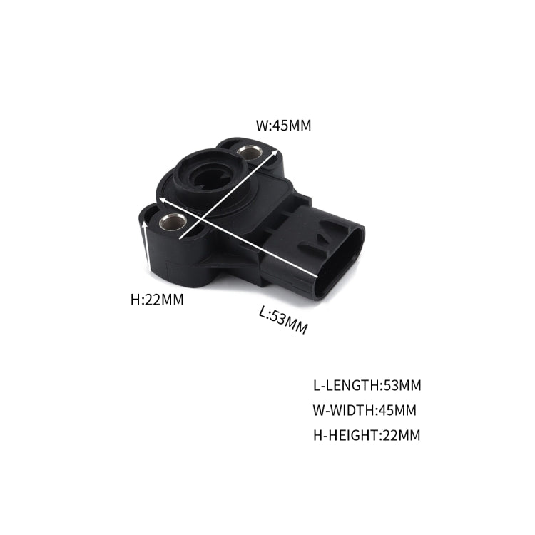A2146 Car Throttle Position Sensor 4672026 for Chrysler / Dodge - Automobiles Sensors by buy2fix | Online Shopping UK | buy2fix