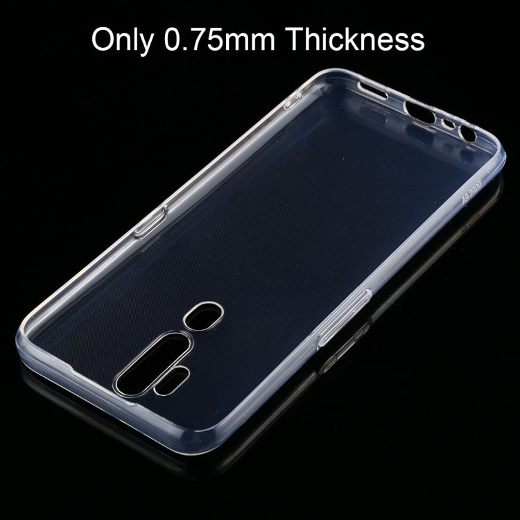 For OPPO A9 (2020) 0.75mm Ultra Thin Transparent TPU Case - OPPO Cases by buy2fix | Online Shopping UK | buy2fix