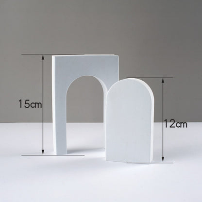 Cuboid Door Combo Kits Geometric Cube Solid Color Photography Photo Background Table Shooting Foam Props(White) - Geometric Props by buy2fix | Online Shopping UK | buy2fix