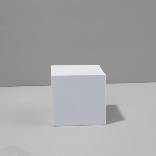 7 x 7 x 6cm Cuboid Geometric Cube Solid Color Photography Photo Background Table Shooting Foam Props(White) - Geometric Props by buy2fix | Online Shopping UK | buy2fix