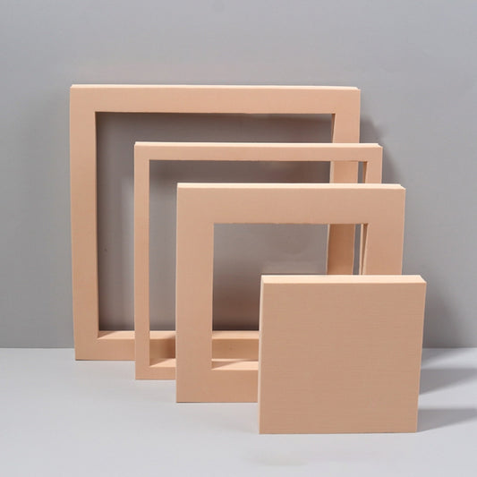 Cube Embedded Combo Kits Geometric Cube Solid Color Photography Photo Background Table Shooting Foam Props(Flesh Color) - Geometric Props by buy2fix | Online Shopping UK | buy2fix