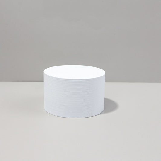 10 x 6cm Cylinder Geometric Cube Solid Color Photography Photo Background Table Shooting Foam Props(White) - Geometric Props by buy2fix | Online Shopping UK | buy2fix