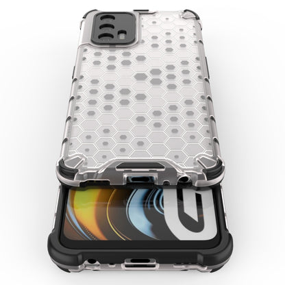 For OPPO Realme GT 5G Shockproof Honeycomb PC + TPU Case(Blue) - Realme Cases by buy2fix | Online Shopping UK | buy2fix