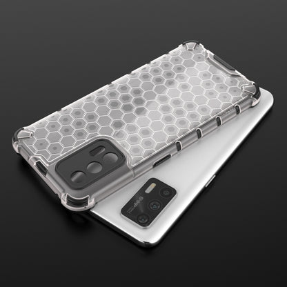 For OPPO Realme GT 5G Shockproof Honeycomb PC + TPU Case(Blue) - Realme Cases by buy2fix | Online Shopping UK | buy2fix