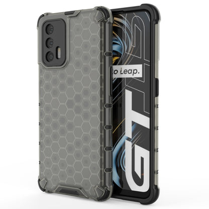 For OPPO Realme GT 5G Shockproof Honeycomb PC + TPU Case(Black) - Realme Cases by buy2fix | Online Shopping UK | buy2fix