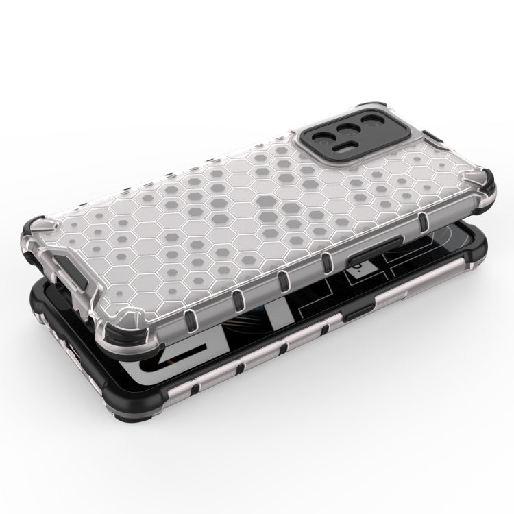 For OPPO Realme GT 5G Shockproof Honeycomb PC + TPU Case(Black) - Realme Cases by buy2fix | Online Shopping UK | buy2fix