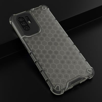For OPPO Reno5 Z 5G Shockproof Honeycomb PC + TPU Case(Black) by buy2fix