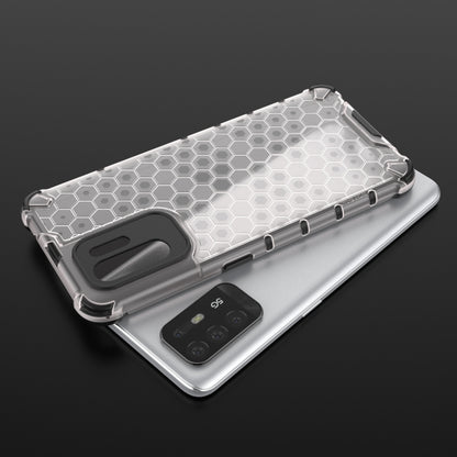 For OPPO Reno5 Z 5G Shockproof Honeycomb PC + TPU Case(Red) by buy2fix