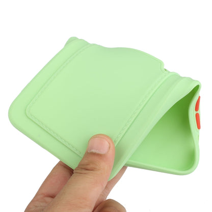 For Xiaomi Redmi Note 10 Pro Card Slot Design Shockproof TPU Protective Case(Green) - Xiaomi Cases by buy2fix | Online Shopping UK | buy2fix