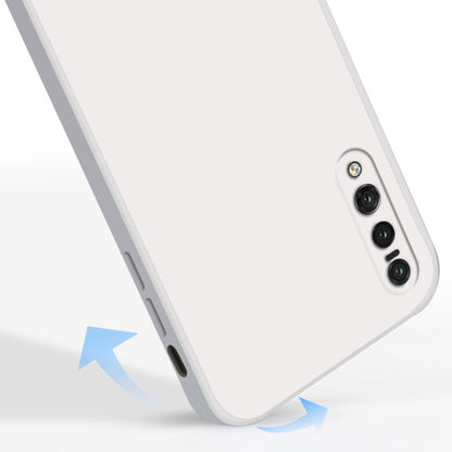 For Huawei P20 Pro Solid Color Imitation Liquid Silicone Straight Edge Dropproof Full Coverage Protective Case(Dark Green) - Huawei Cases by buy2fix | Online Shopping UK | buy2fix