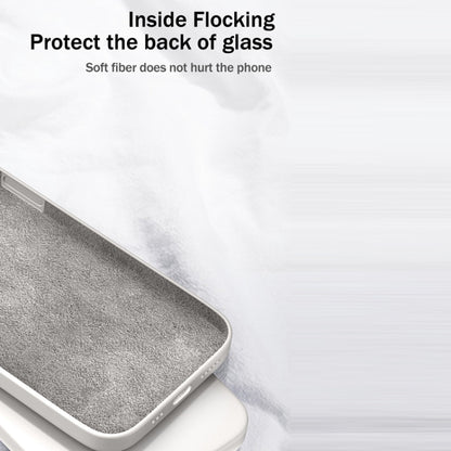 For Samsung Galaxy A21s Solid Color Imitation Liquid Silicone Straight Edge Dropproof Full Coverage Protective Case(Matcha Green) by buy2fix