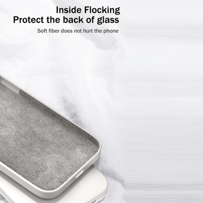 For Samsung Galaxy A31 Solid Color Imitation Liquid Silicone Straight Edge Dropproof Full Coverage Protective Case(Black) - Galaxy Phone Cases by buy2fix | Online Shopping UK | buy2fix