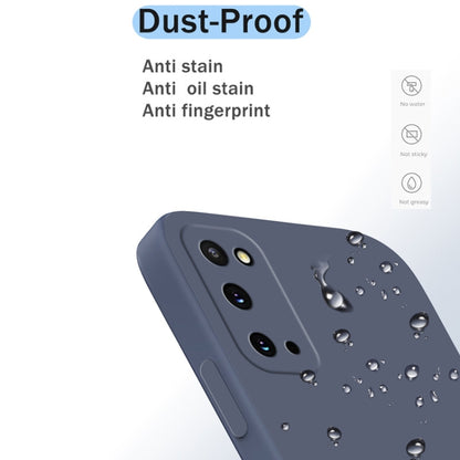 For Samsung Galaxy S20 Solid Color Imitation Liquid Silicone Straight Edge Dropproof Full Coverage Protective Case(White) by buy2fix