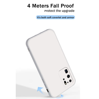 For Samsung Galaxy S20 Ultra Solid Color Imitation Liquid Silicone Straight Edge Dropproof Full Coverage Protective Case(Matcha Green) by buy2fix