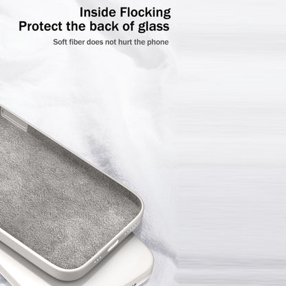 For Samsung Galaxy S21+ 5G Solid Color Imitation Liquid Silicone Straight Edge Dropproof Full Coverage Protective Case(Sky Blue) - Galaxy S21+ 5G Cases by buy2fix | Online Shopping UK | buy2fix