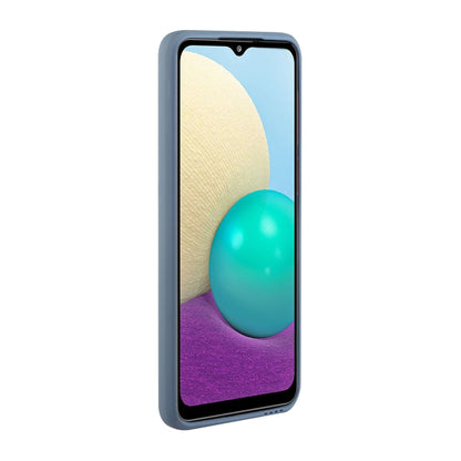 For Samsung Galaxy A02 Card Slot Design Shockproof TPU Protective Case(Gray) by buy2fix