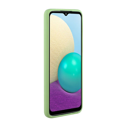 For Samsung Galaxy A02 Card Slot Design Shockproof TPU Protective Case(Green) by buy2fix