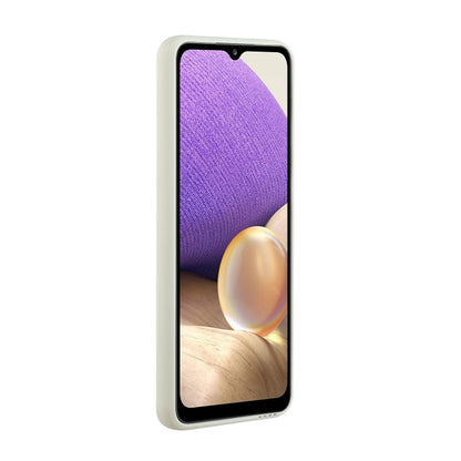 For Samsung Galaxy A32 4G Card Slot Design Shockproof TPU Protective Case(White) by buy2fix