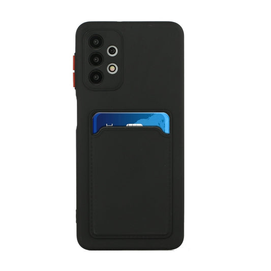 For Samsung Galaxy A72 5G / 4G Card Slot Design Shockproof TPU Protective Case(Black) by buy2fix