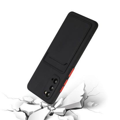 For Samsung Galaxy S20 Card Slot Design Shockproof TPU Protective Case(Black) - Galaxy Phone Cases by buy2fix | Online Shopping UK | buy2fix