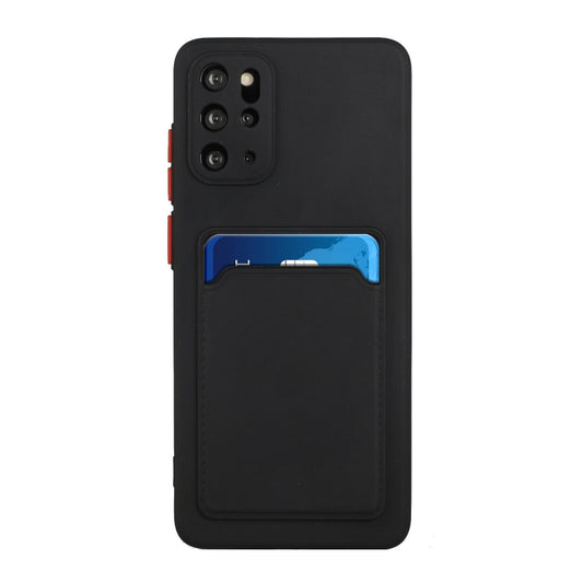 For Samsung Galaxy S20+ Card Slot Design Shockproof TPU Protective Case(Black) by buy2fix