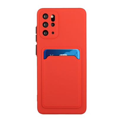 For Samsung Galaxy S20+ Card Slot Design Shockproof TPU Protective Case(Red) by buy2fix