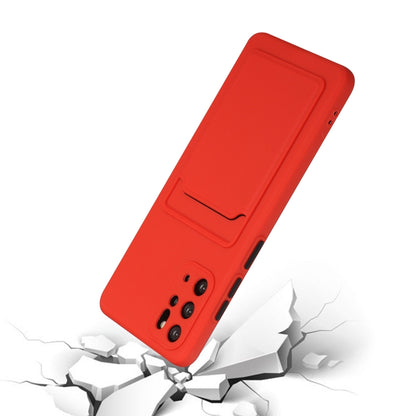 For Samsung Galaxy S20+ Card Slot Design Shockproof TPU Protective Case(Red) by buy2fix