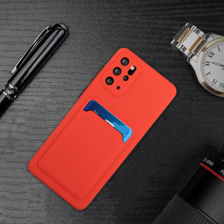 For Samsung Galaxy S20+ Card Slot Design Shockproof TPU Protective Case(Red) by buy2fix
