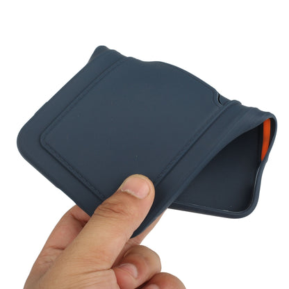 For Samsung Galaxy S20 FE Card Slot Design Shockproof TPU Protective Case(Dark Blue) - Galaxy S20 FE Cases by buy2fix | Online Shopping UK | buy2fix